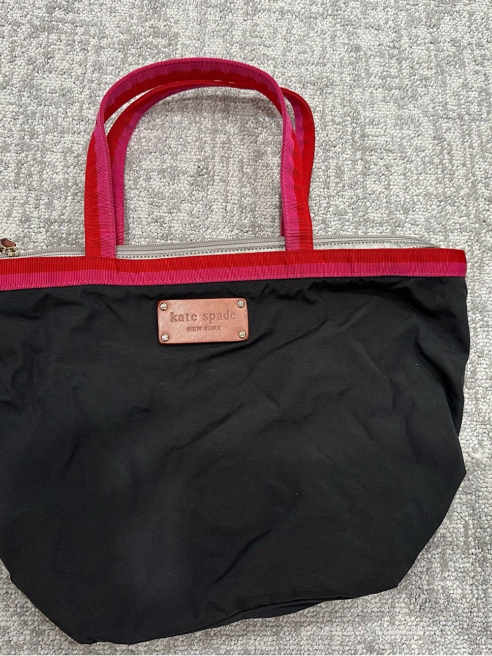 Kate Spade Black Nylon Bag